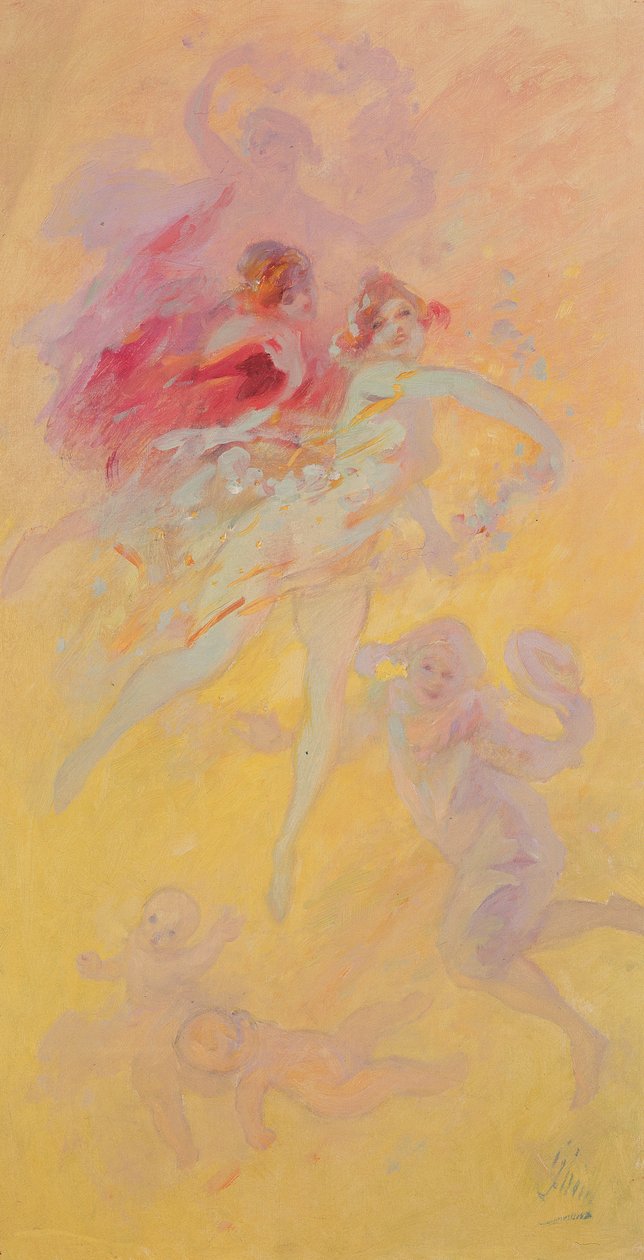 Untitled，c.1890 作者 朱尔斯·切雷特（Jules Cheret）