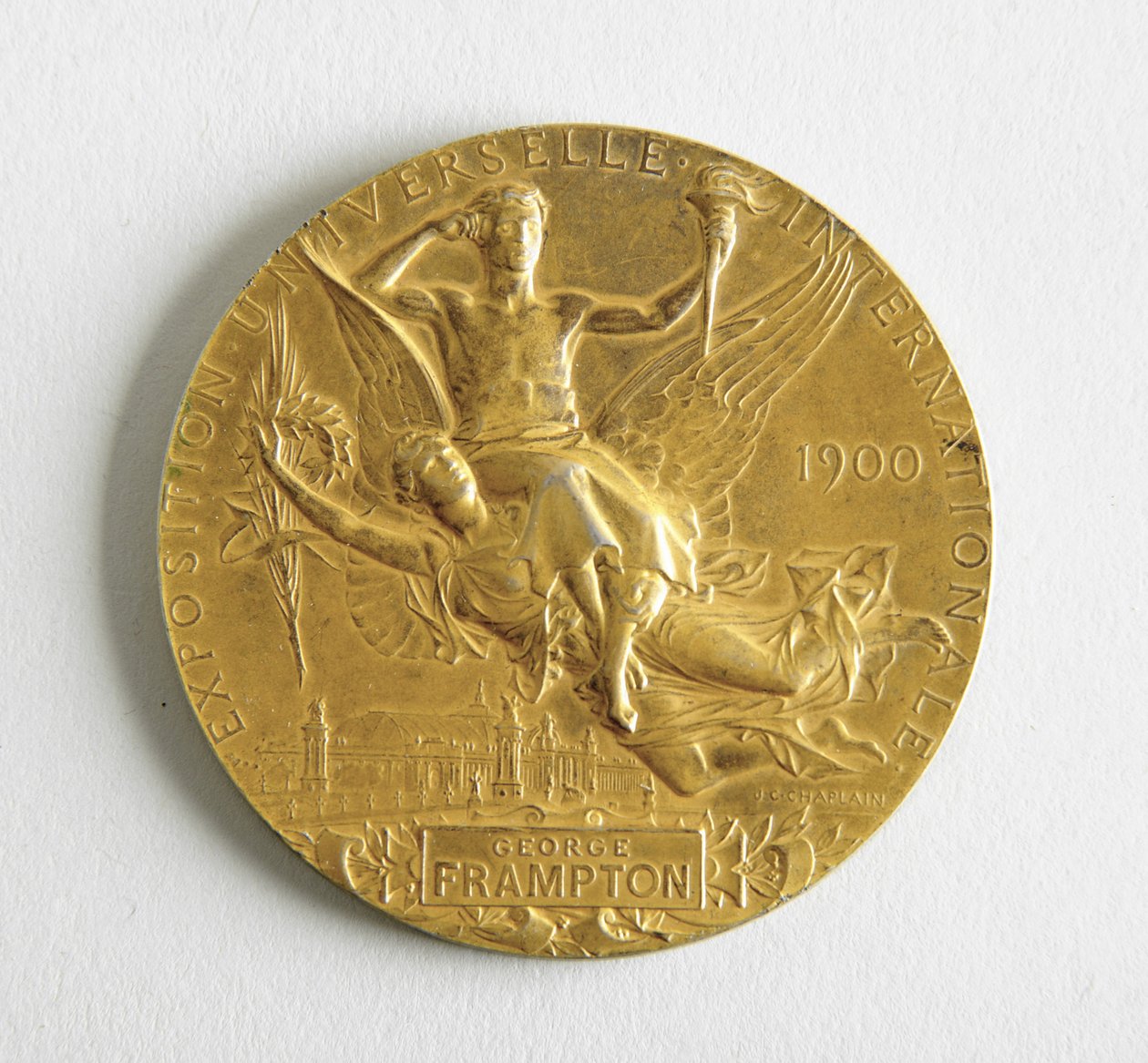 Exposition Universal Internationale, Paris (Medal awarded to George Frampton) 作者 朱尔斯·克莱门特·查普林