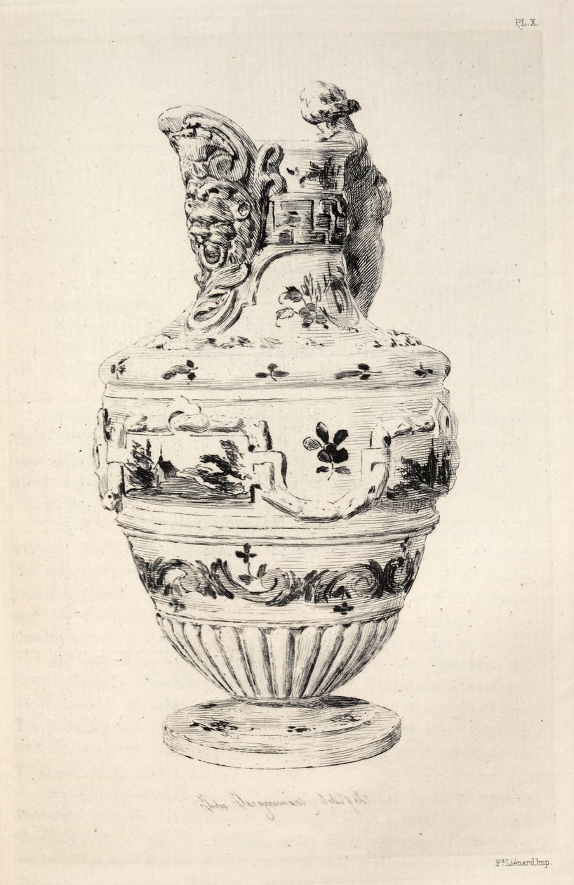 陶瓷艺术史：对陶器的描述性和哲学性研究……X版，1877年。 作者 朱尔斯·费迪南德·雅克马尔
