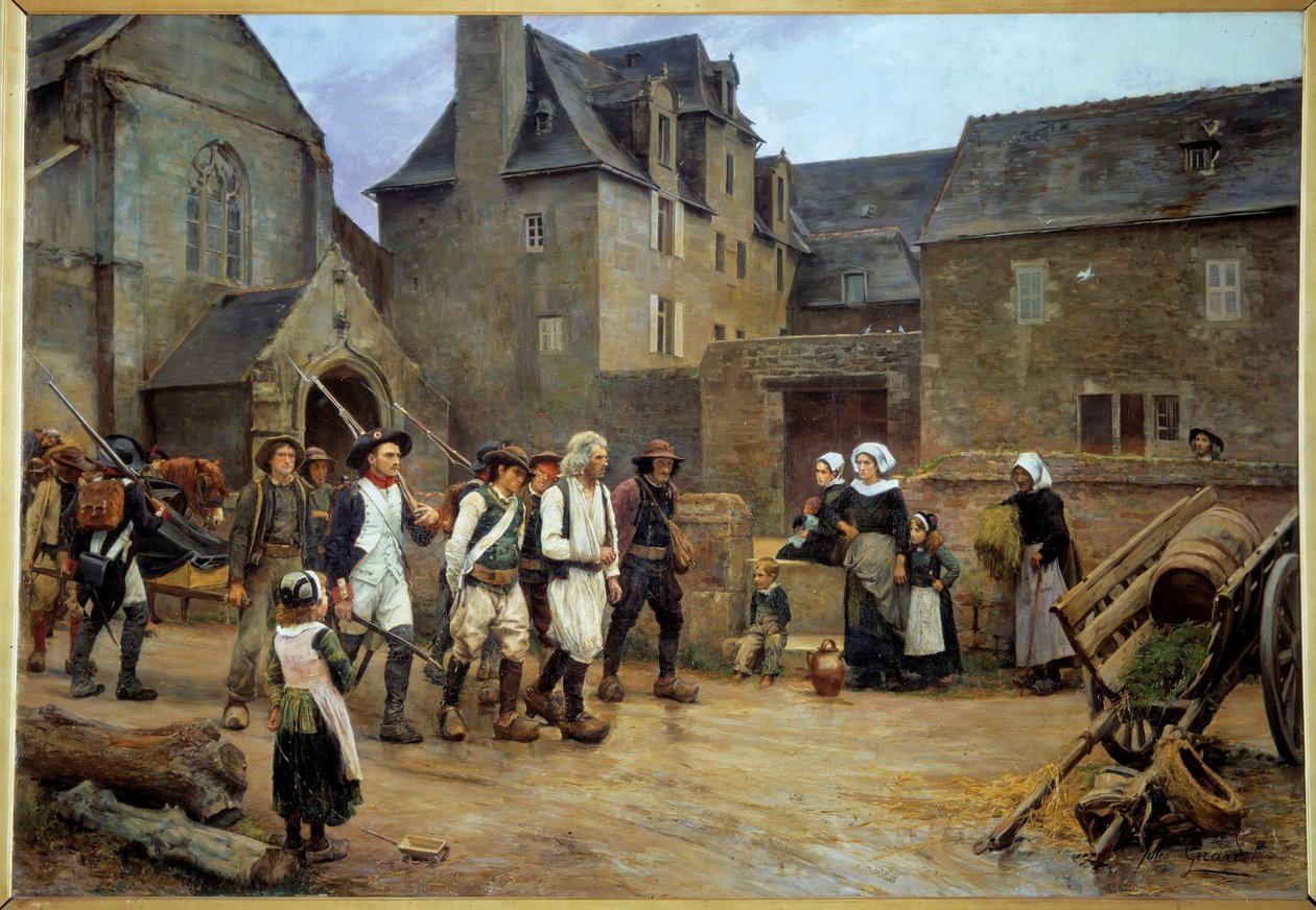 法国大革命：Les revolts de Fouesnant"（"福斯南的起义"）是内德勒克案件的代表作，与新司法制度的建立有关，太平绅士阿兰-内德勒克（Alain Nedelec）拒绝在没有国王亲笔签名的专利证书的情况下开庭。事件的结局是 作者 朱尔斯·吉拉德