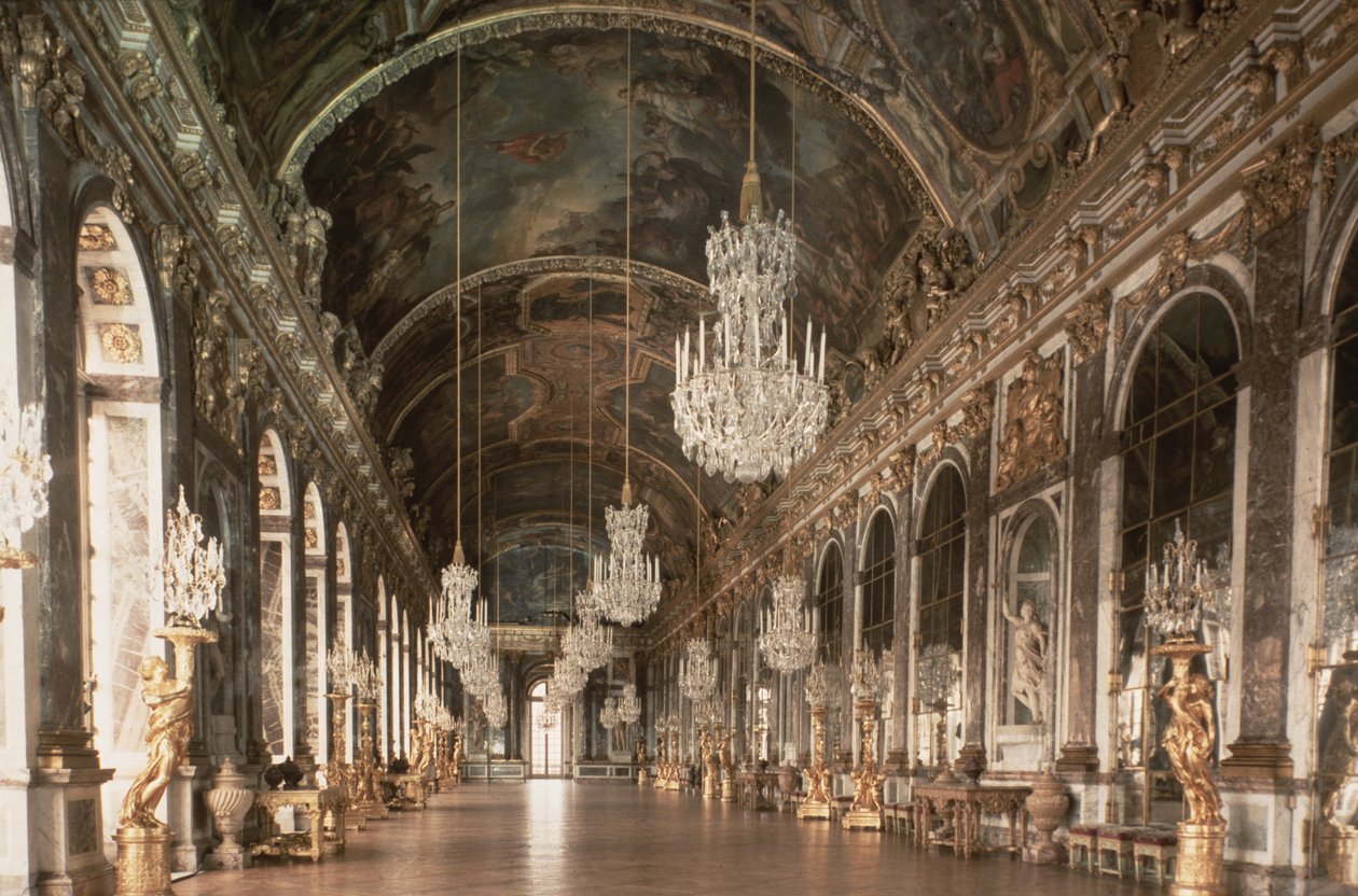 Galerie des Glaces（镜厅）1678-84 作者 朱尔斯·哈杜因·曼萨特