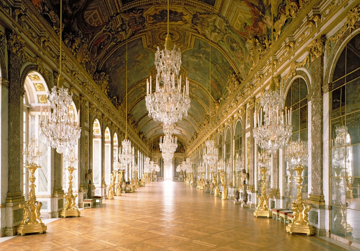 Galerie des Glaces（镜厅）1678 作者 朱尔斯·哈杜因·曼萨特