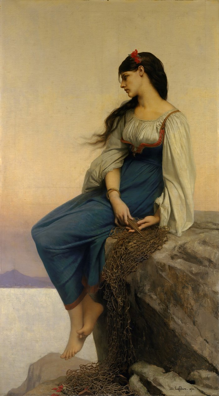 Graziella, 1878. 作者 儒勒·约瑟夫·列斐伏尔