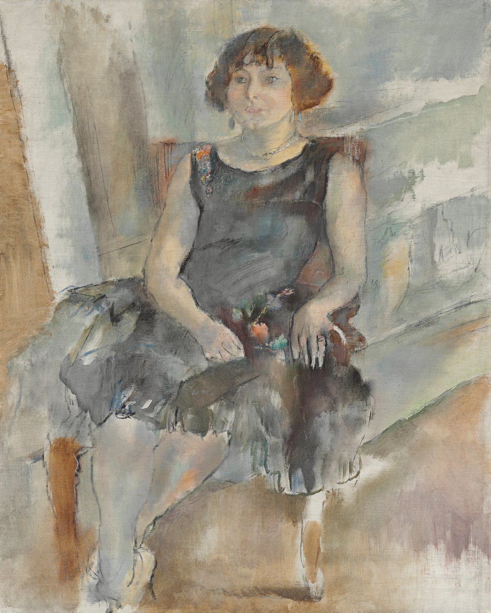 黑发，1928年 作者 朱尔斯·帕辛