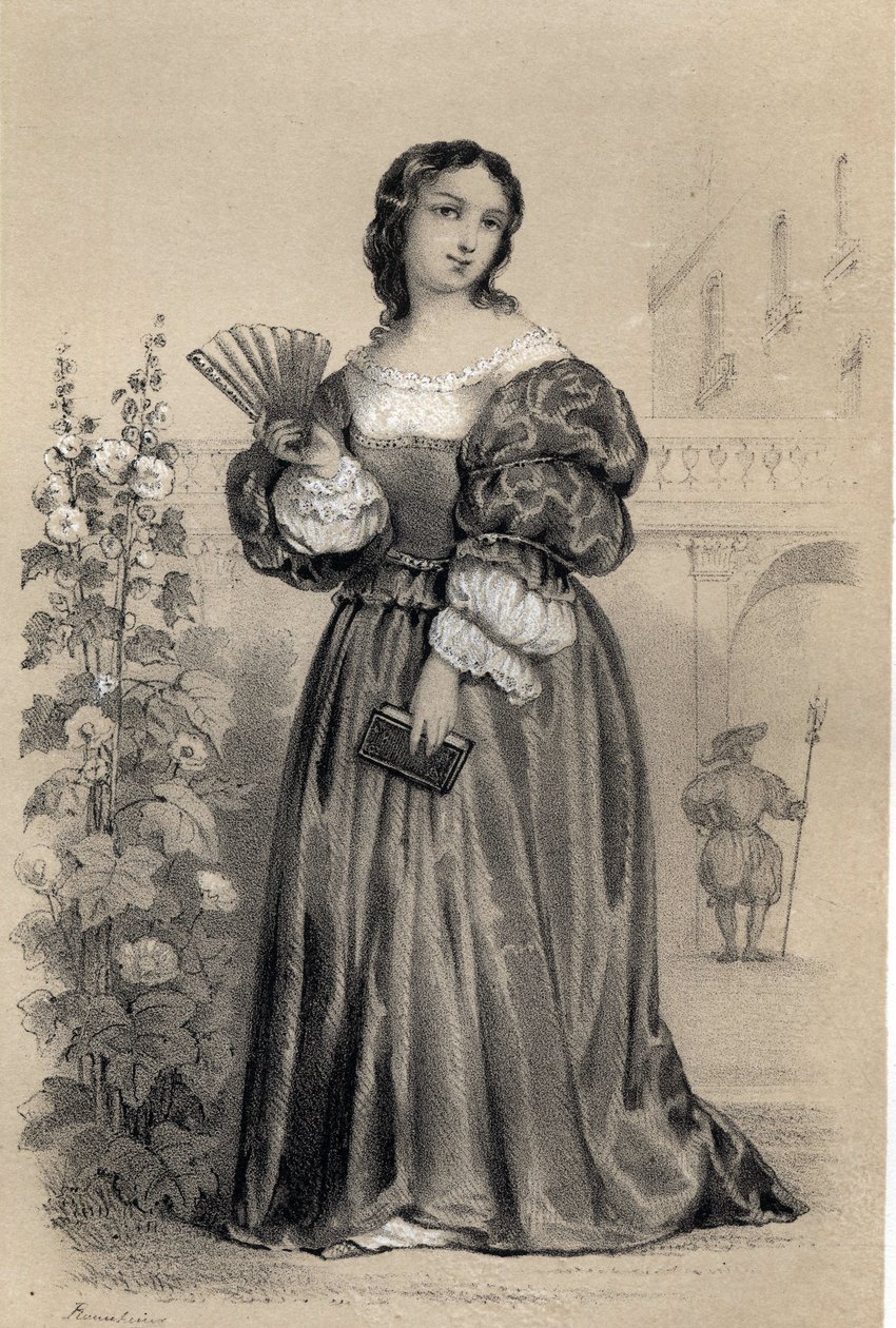 维多利亚 (Victoria) Colonna (1490 - 1547)，佩斯卡雷 (Pescara) 侯爵夫人，16 世纪初的意大利女文学家， 作者 朱尔斯和劳恩海姆赫尔曼大卫
