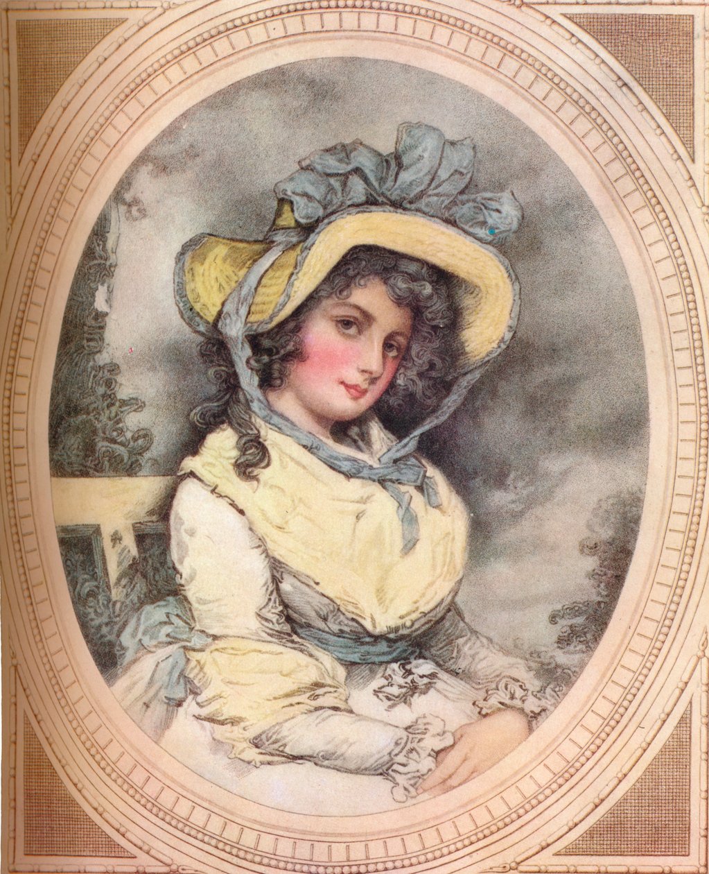 Fergusson小姐，约19世纪，1914年 作者 朱尔斯·西蒙·佩劳