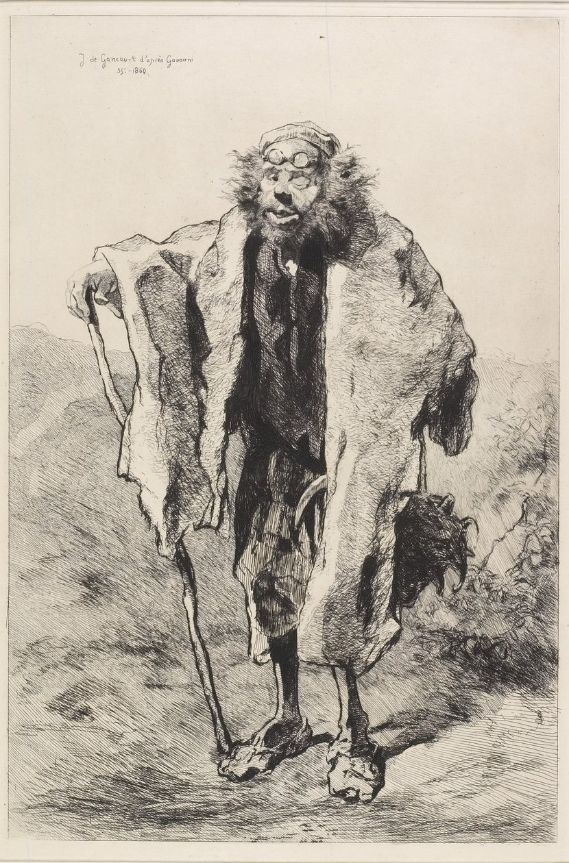 Thomas Vireloque，1860年 作者 朱尔斯·德·冈古特