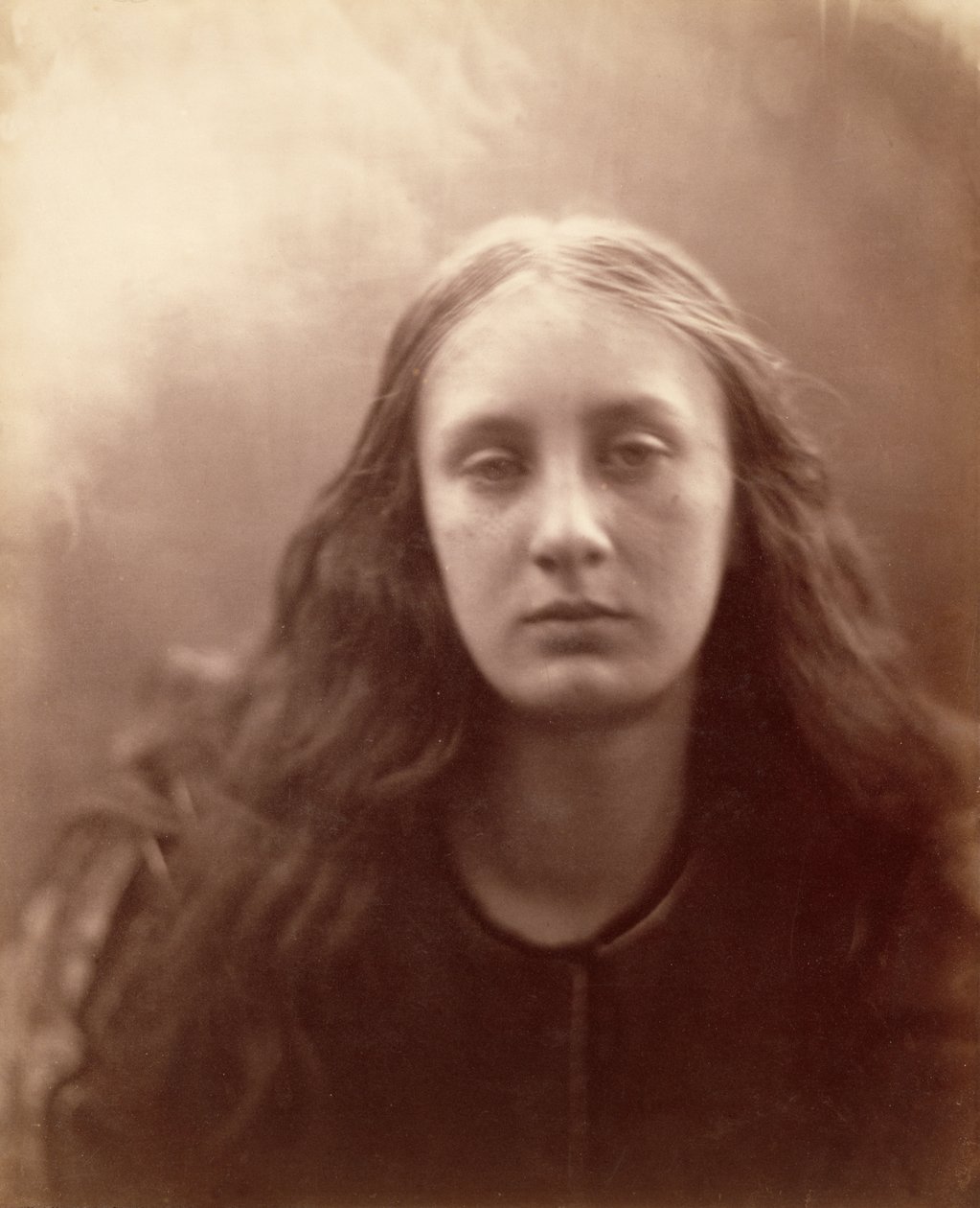Christabel，May Prinsep的肖像，c.1867 作者 朱莉娅·玛格丽特·卡梅伦