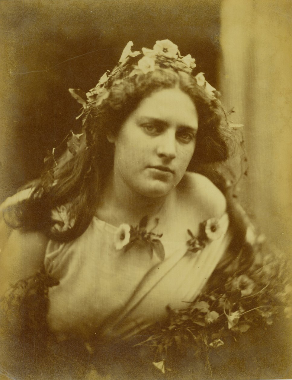 Cylene Wilson，c.1867（蛋白印刷品） 作者 朱莉娅·玛格丽特·卡梅伦