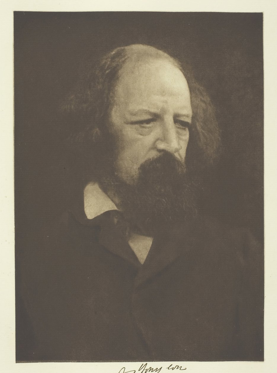 阿尔弗雷德，丁尼生勋爵，1866年，约1893年印刷。 作者 朱莉娅·玛格丽特·卡梅伦