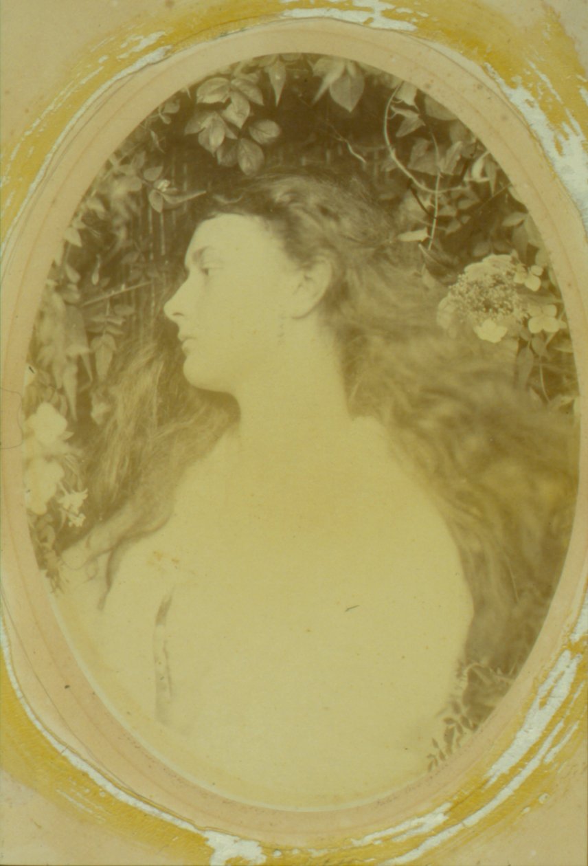 Althea（Alice Liddell），1872年（蛋白印刷品） 作者 朱莉娅·玛格丽特·卡梅伦