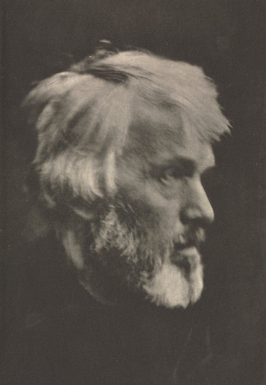 摄影作品：Carlyle，1913年。 作者 朱莉娅·玛格丽特·卡梅伦