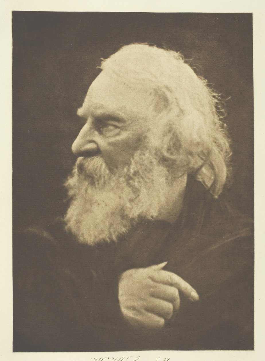 H.W. 朗费罗，1868年，约1893年印刷。 作者 朱莉娅·玛格丽特·卡梅伦