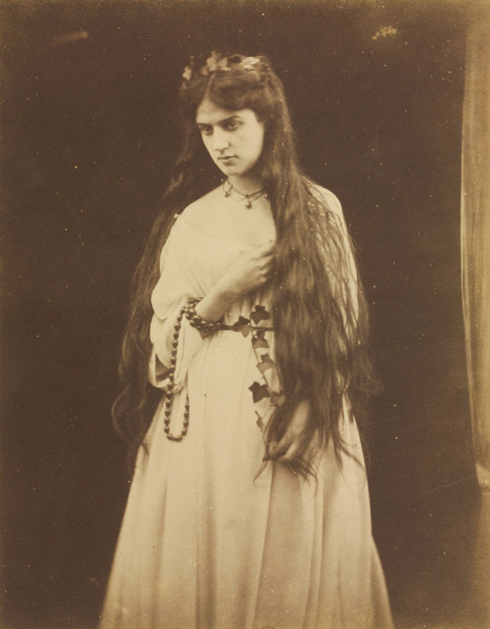 Mnemosyne Marie Spartali，1844-1927年，1868年。 作者 朱莉娅·玛格丽特·卡梅伦