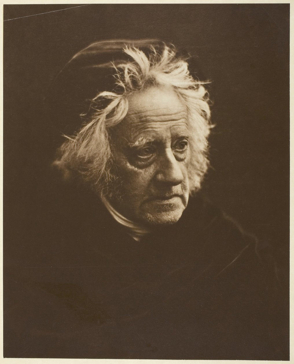 John Herschel爵士，1867年，1875年印刷。 作者 朱莉娅·玛格丽特·卡梅伦