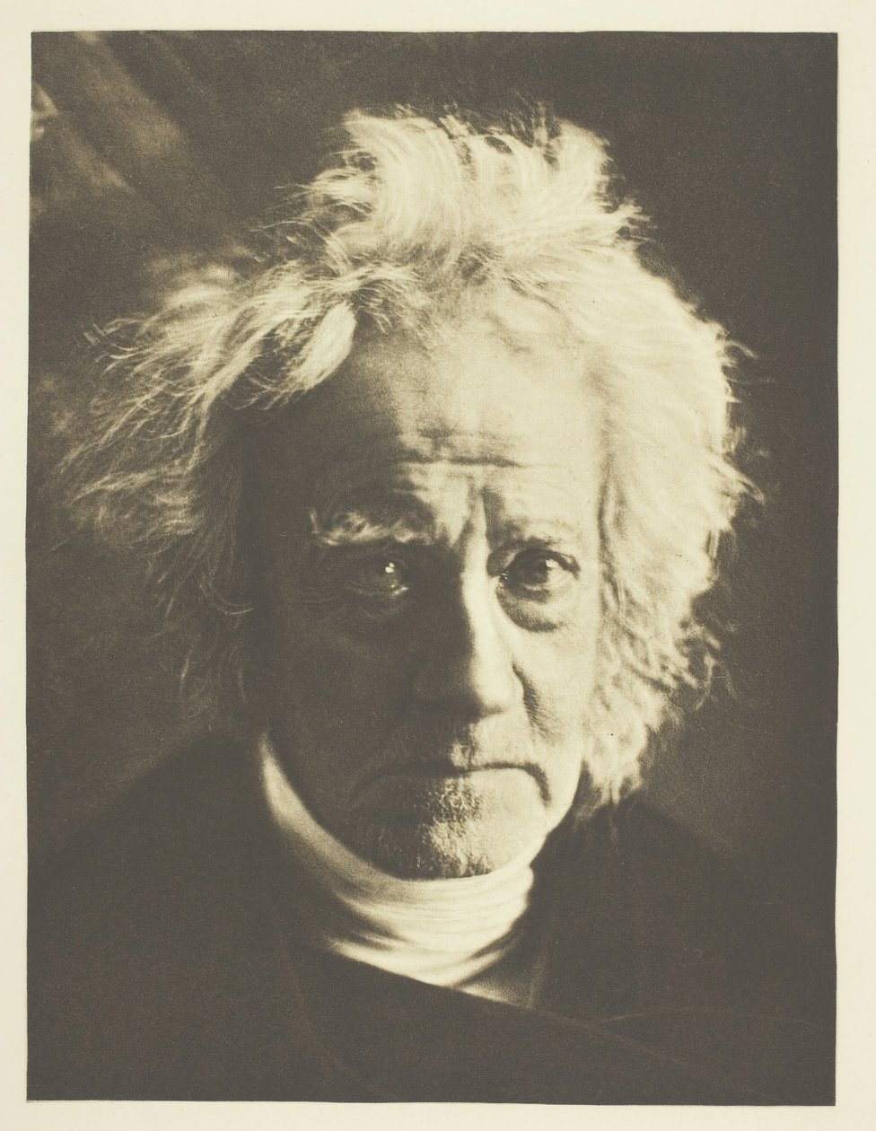 John Herschel爵士，1867年，1890年10月印刷。 作者 朱莉娅·玛格丽特·卡梅伦