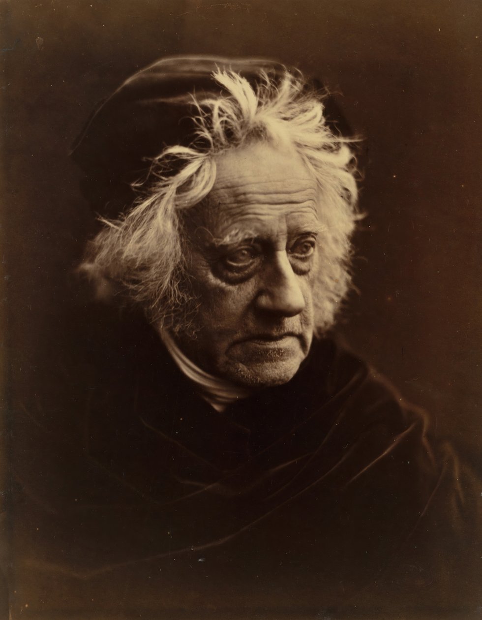 John Herschel爵士，1867年4月。 作者 朱莉娅·玛格丽特·卡梅伦