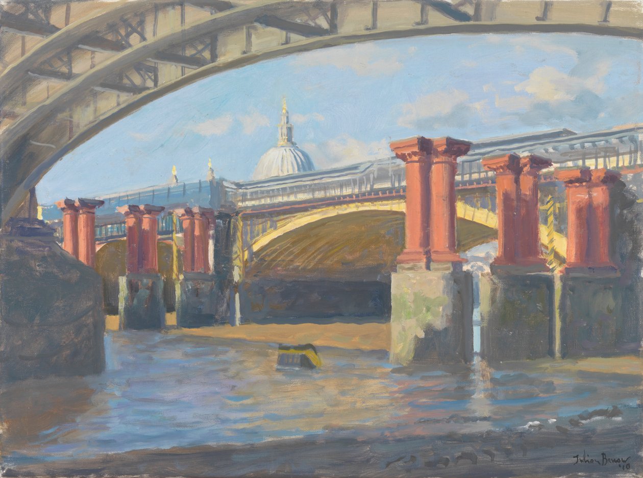 Blackfriars Bridge，2010 作者 朱利安·巴罗（Julian Barrow）