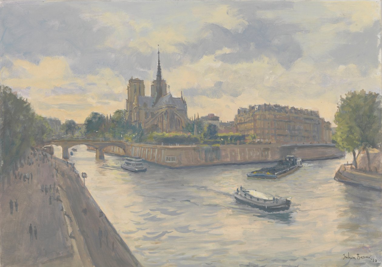 Ile de la Cite，2010 作者 朱利安·巴罗（Julian Barrow）