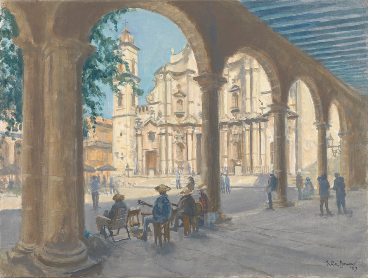 Plaza de la Catedral，2010 作者 朱利安·巴罗（Julian Barrow）