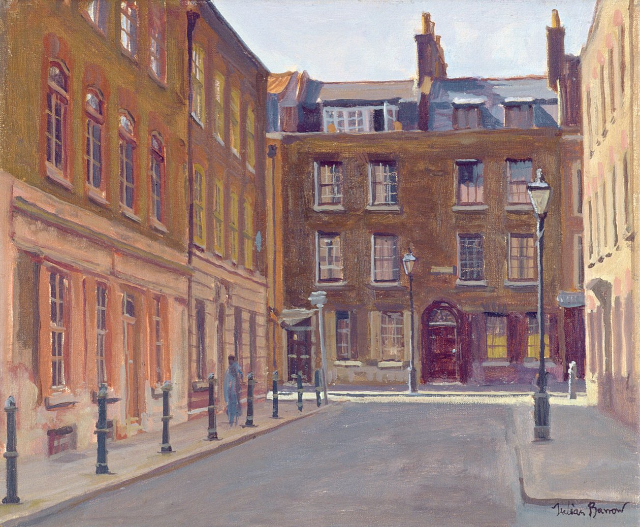 Princelet Street，Spitalfields 作者 朱利安·巴罗（Julian Barrow）