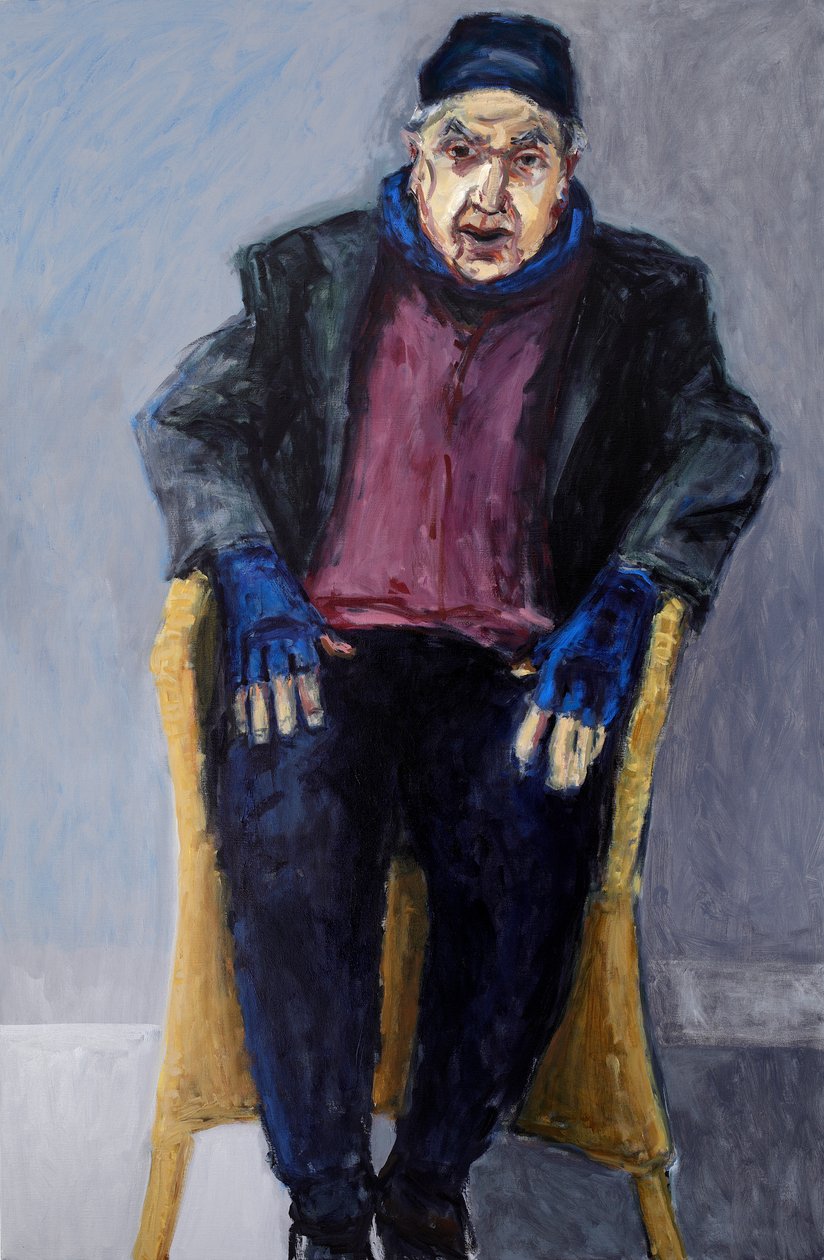 我的父亲，2011年（丙烯酸和布面油画） 作者 朱莉英雄