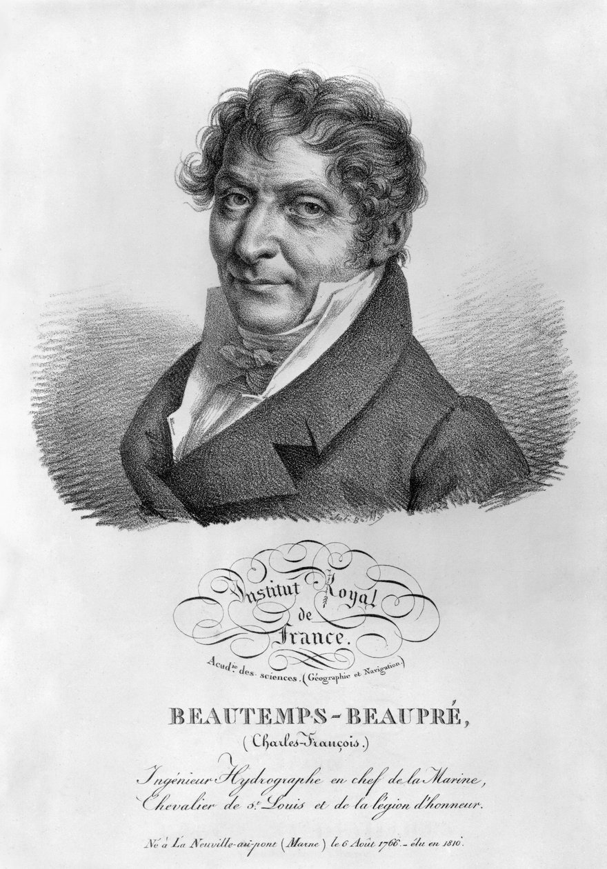 Charles de Beautemps-Beaupre（1766-1854）来自“着名人物肖像集” 作者 朱利安·利奥波德·博伊（Julien Leopold Boilly）