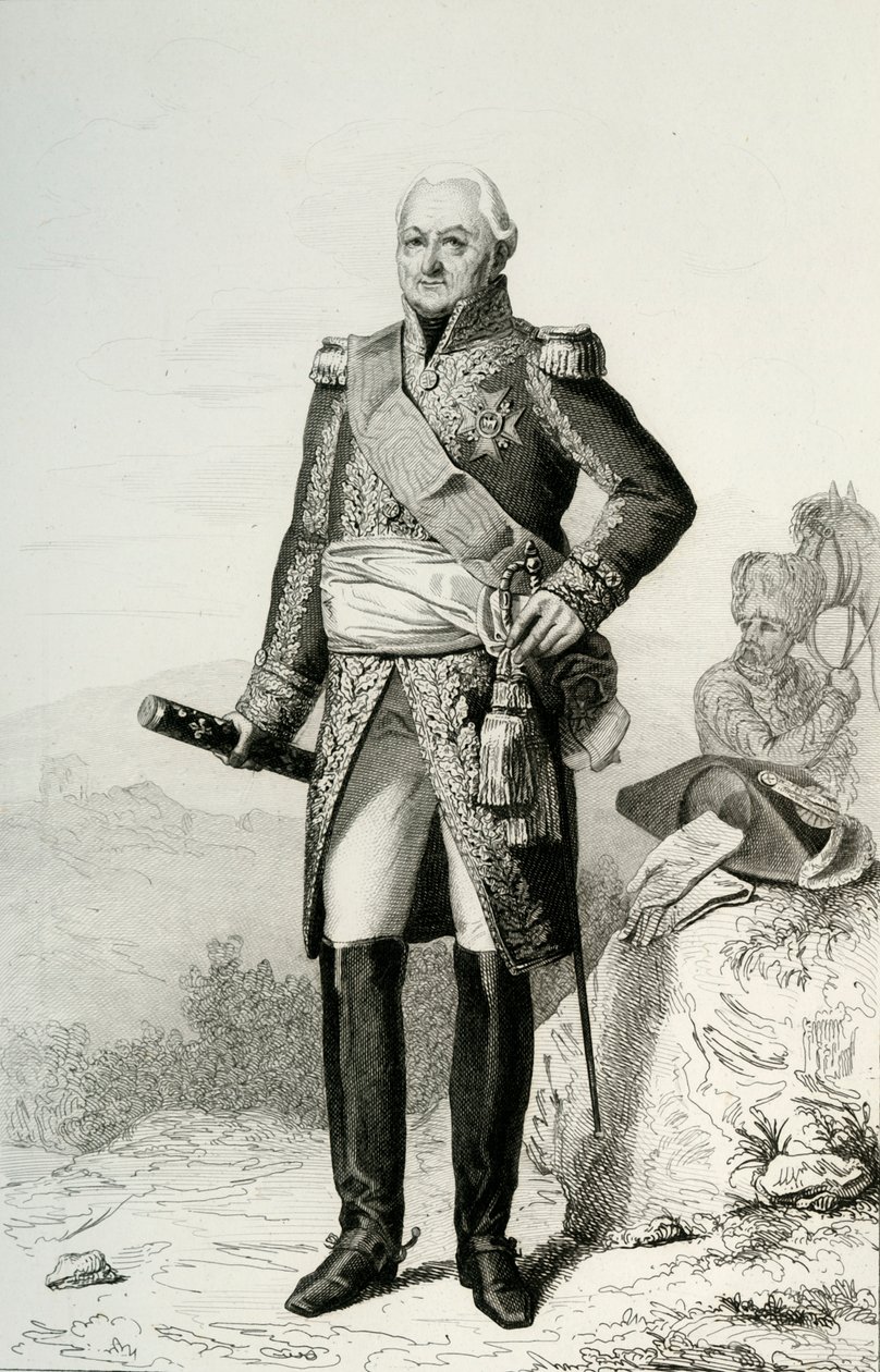 Charles du Houx deVioménil，1804年，1839年。 作者 朱利安·利奥波德·博伊（Julien Leopold Boilly）