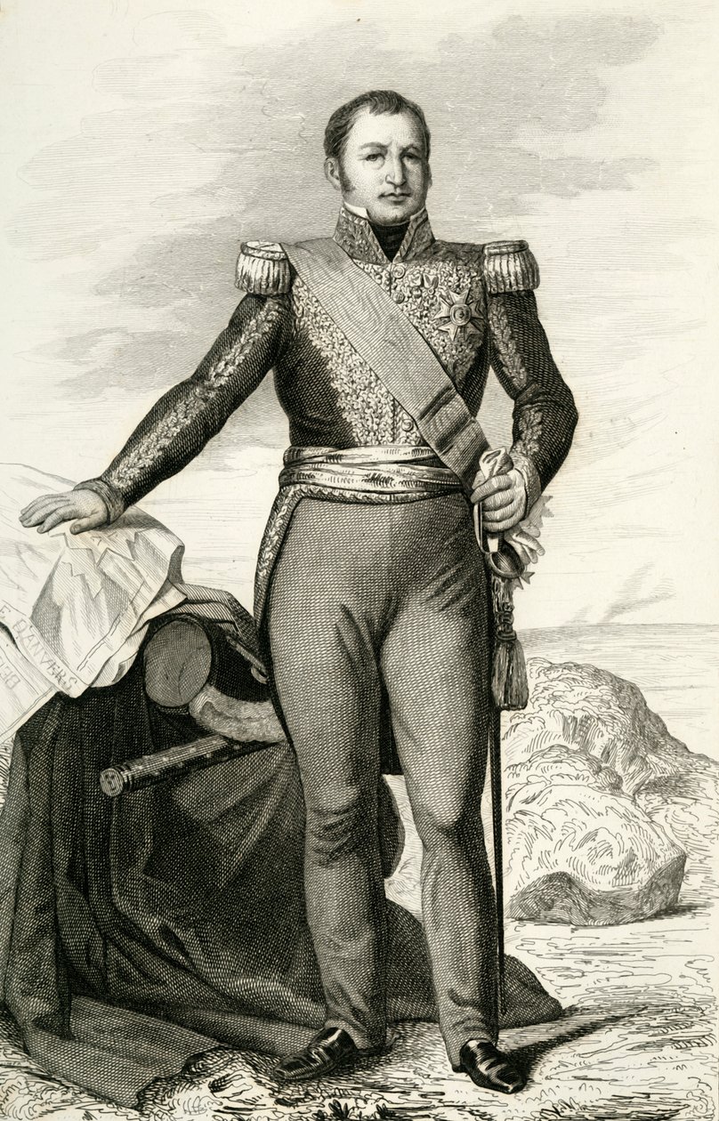 ÉtienneMauriceGérard，1804年，1839年。 作者 朱利安·利奥波德·博伊（Julien Leopold Boilly）