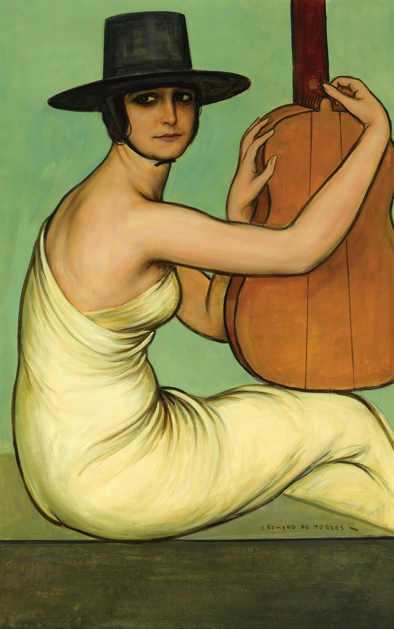 Dora La Cordobesa , 1925年。 作者 朱利奥·罗梅罗·德·托雷斯
