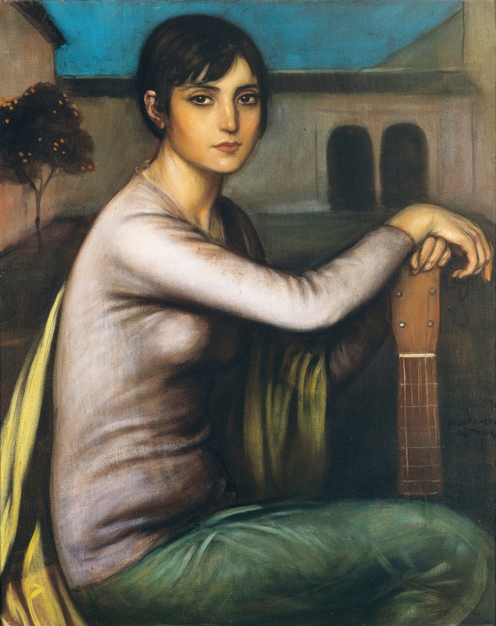 Andalusian Melancholy ，约1925-1928年。 作者 朱利奥·罗梅罗·德·托雷斯