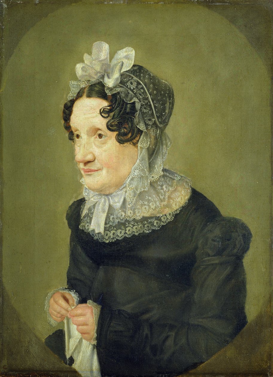 1824年，艺术家阿姨Katharina Oldach 作者 朱利叶斯·奥尔达奇