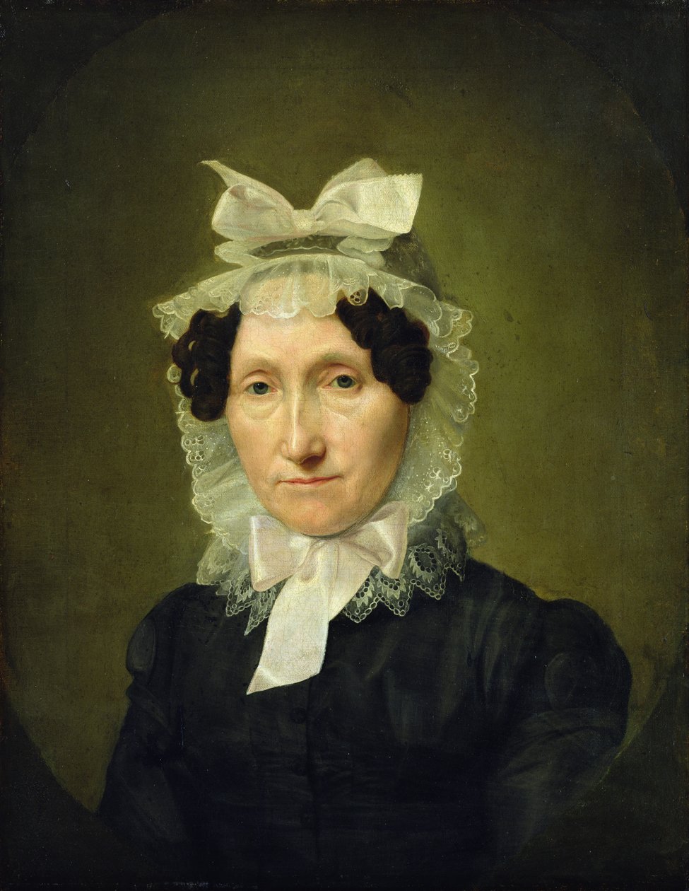 Catharina Maria Oldach的肖像（1782-1858）（参见149501） 作者 朱利叶斯·奥尔达奇