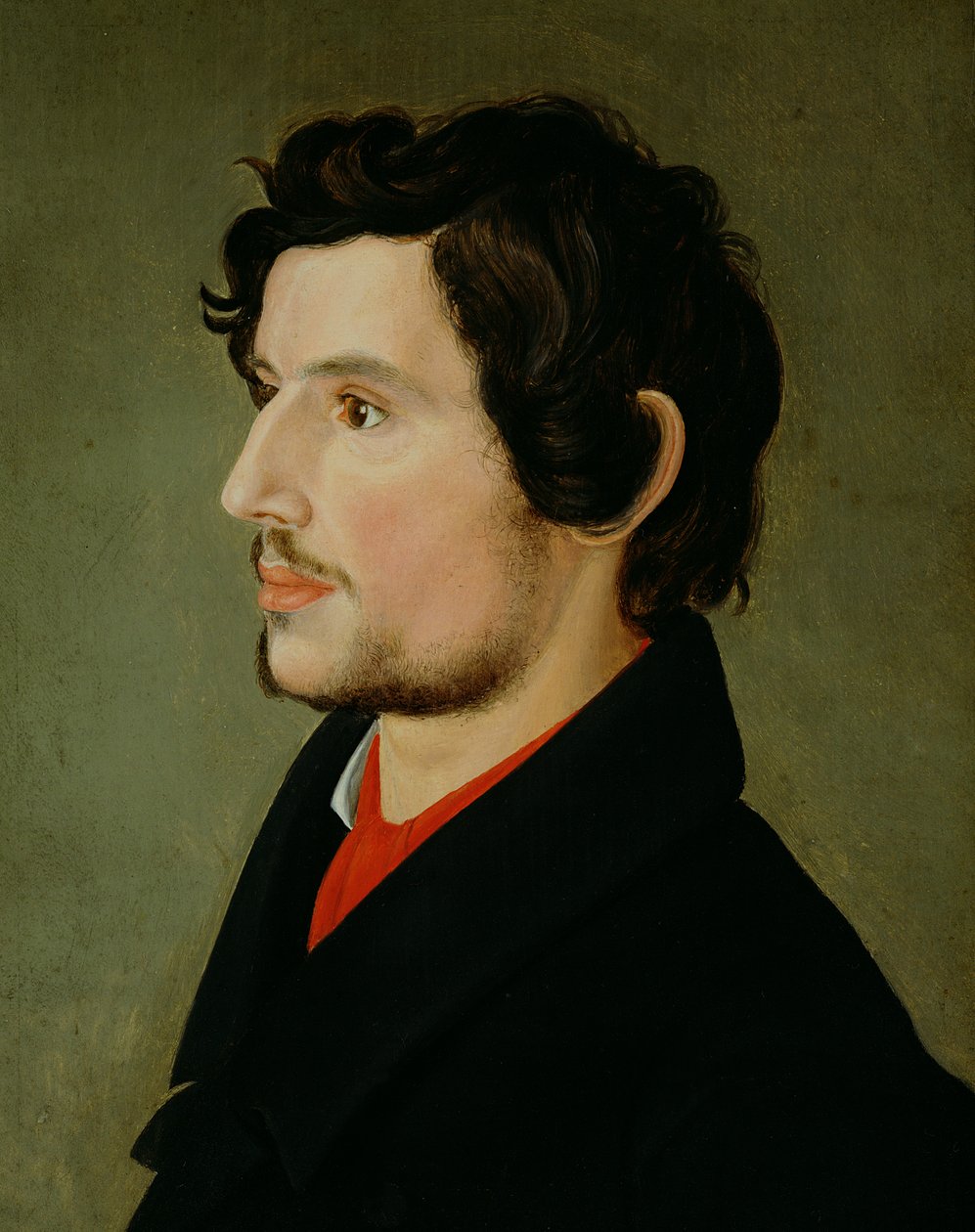 Otto Sigismund Runge的肖像（1806-39） 作者 朱利叶斯·奥尔达奇