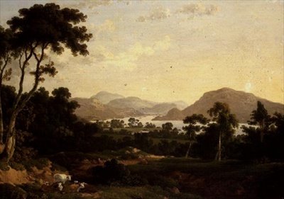Ullswater：从Gowbarrow公园出发 作者 朱利叶斯·凯撒·伊贝森