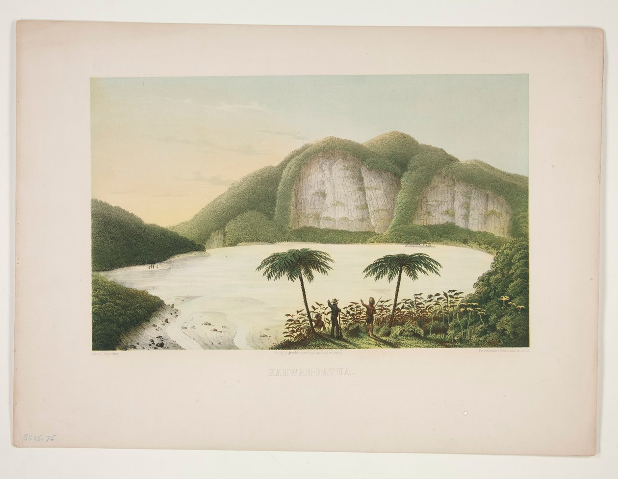 Kahwah - Patua（白色火山口） 作者 朱利叶斯·弗里德里希·坦佩尔蒂
