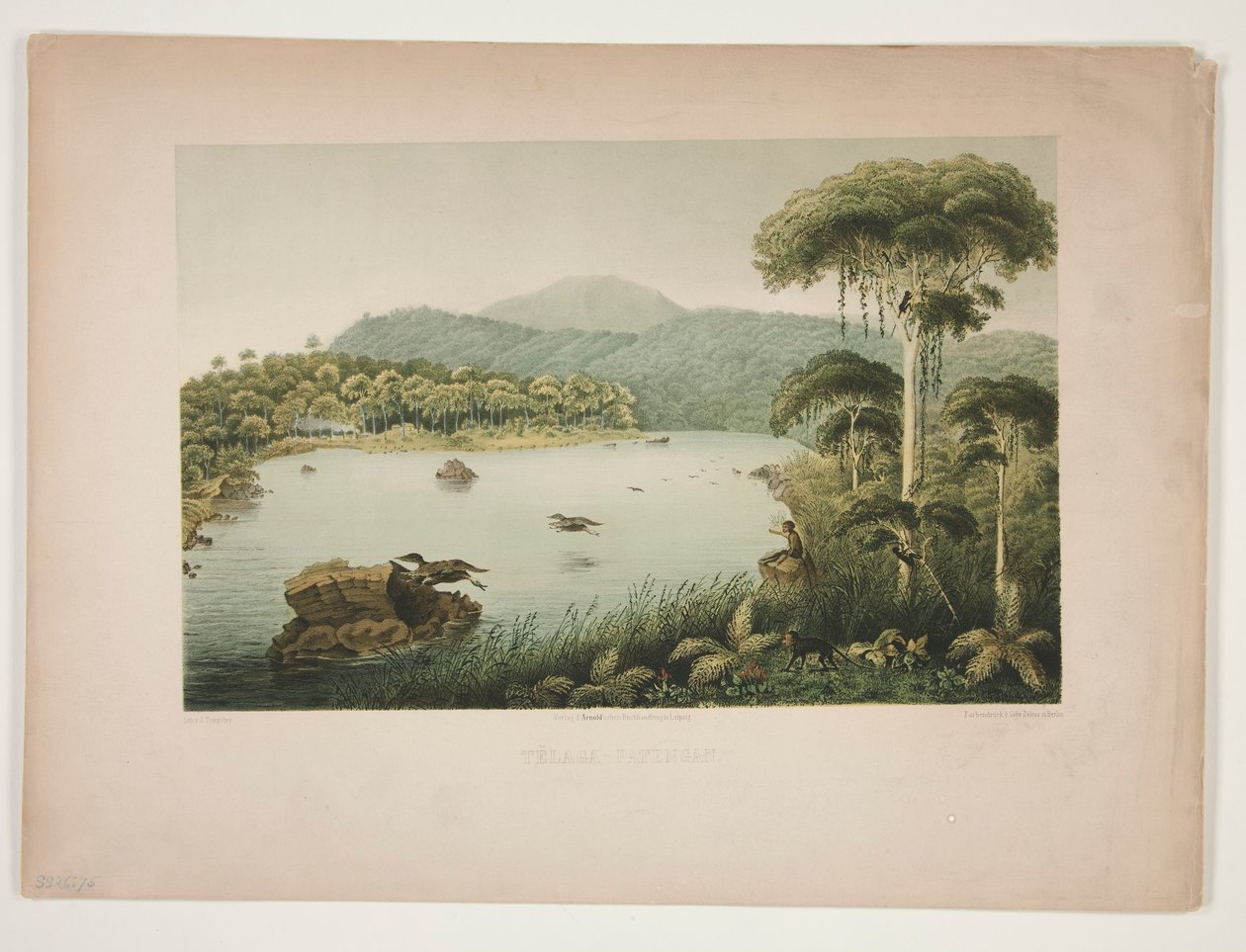 Telaga - Patengan 作者 朱利叶斯·弗里德里希·坦佩尔蒂