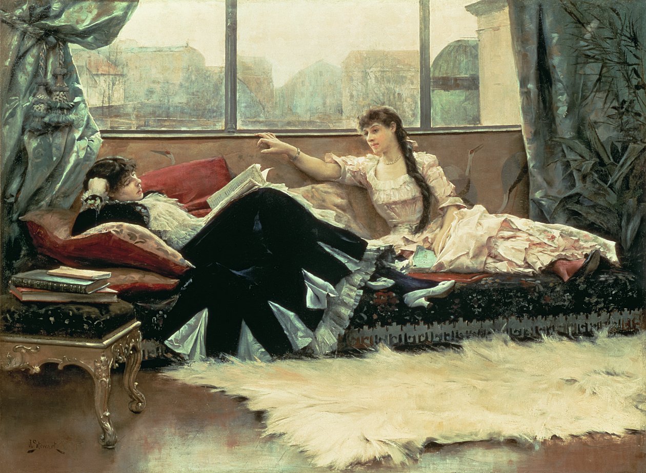 莎拉·伯恩哈特（Sarah Bernhardt） 作者 朱利叶斯·勒布朗·斯图尔特