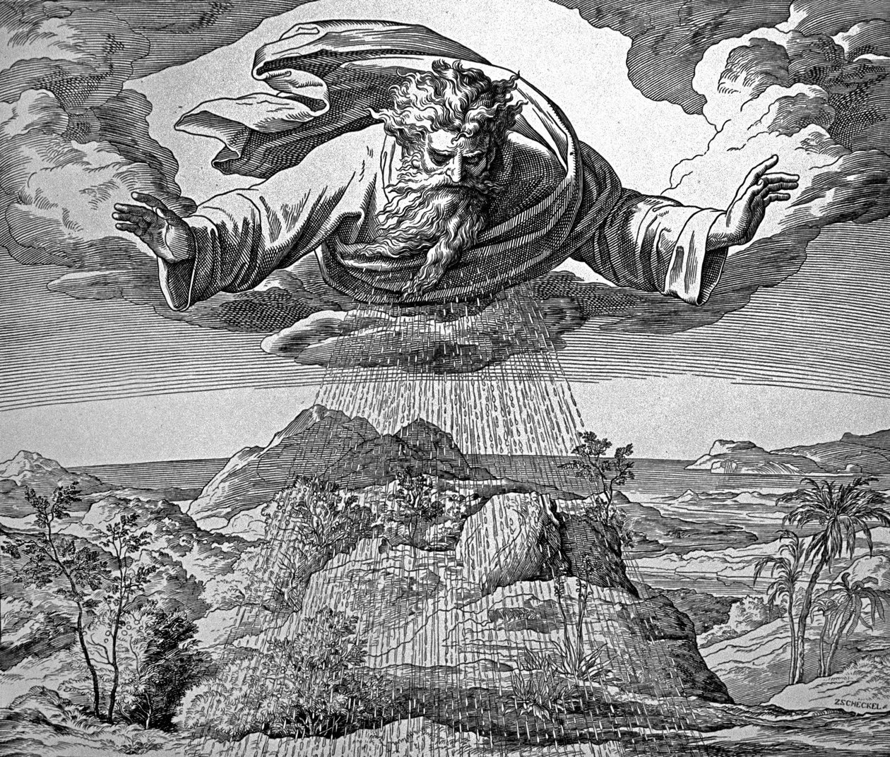 神浇灌大地才能长出青草 作者 朱利叶斯·施诺尔·冯·卡洛斯菲尔德