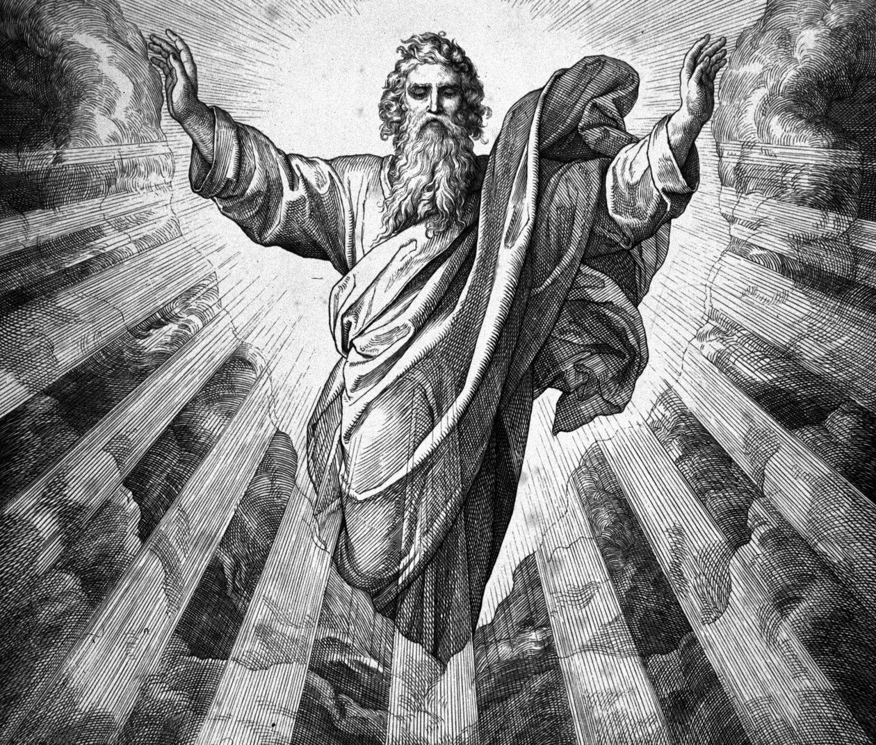 让世界充满光明上帝与创造 作者 朱利叶斯·施诺尔·冯·卡洛斯菲尔德