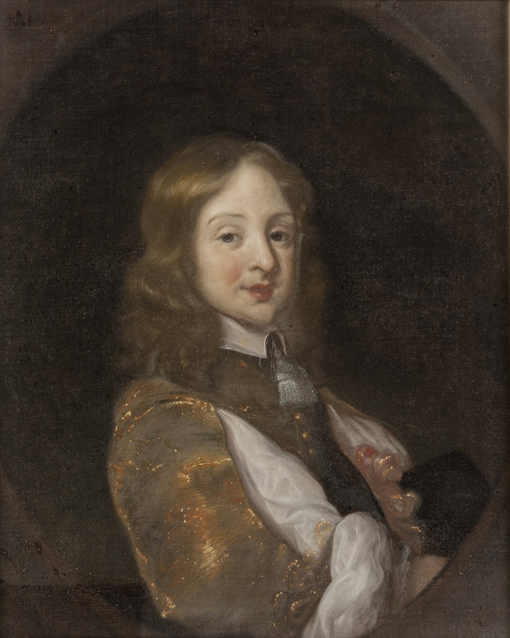 Prince Auguste Frederic de Holstein Gottorp - Portrait of Prince August Friedrich of Holstein-Gottorp (1646-1705), by Ovens, Juergen (1623-1678). Oil on canvas. Dimension : 69x57 cm. Nationalmuseum Stockholm 作者 于尔根烤箱