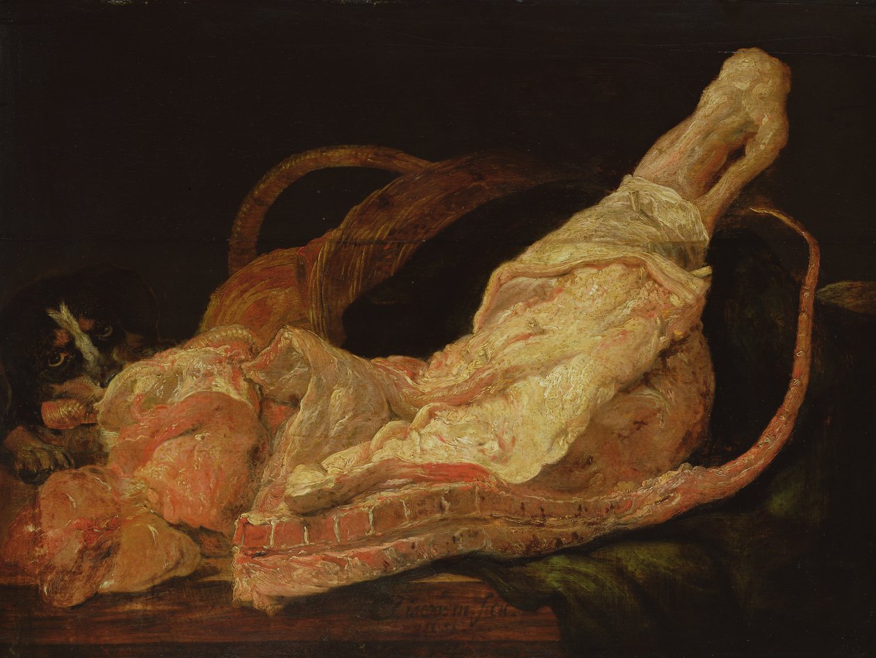羊肉腿 作者 朱里亚恩·雅各布斯（Juriaen Jacobsz）