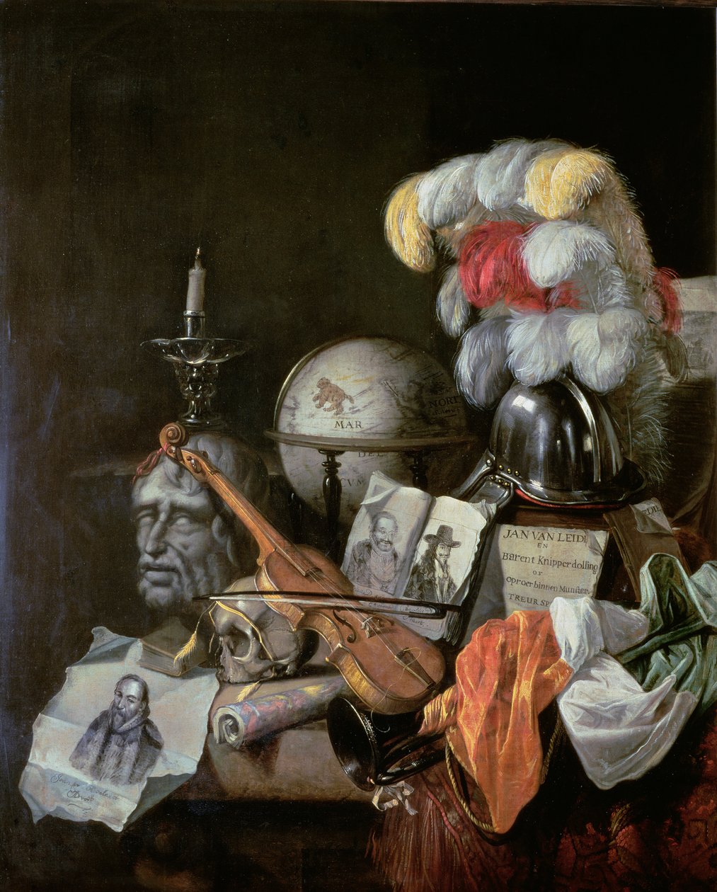 凡尼塔斯（布面油画） 作者 朱利安·范·斯特雷克（Jurian van Streeck）或史翠克（Streek）