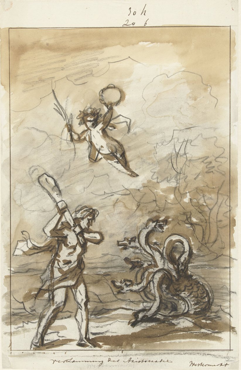 贵族的毁灭，西市场装饰，1795 年
贵族的毁灭（物品上的标题） 作者 尤里安·安德里森（Jurriaan Andriessen）
