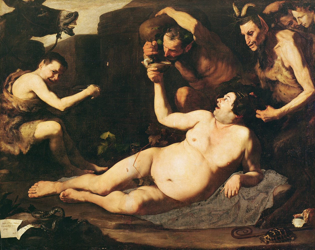 Drunken Silenus，1626 作者 朱塞佩·德·里贝拉