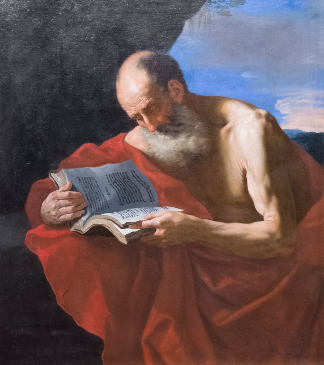 圣杰罗姆 作者 Jusepe de (追随者) Ribera
