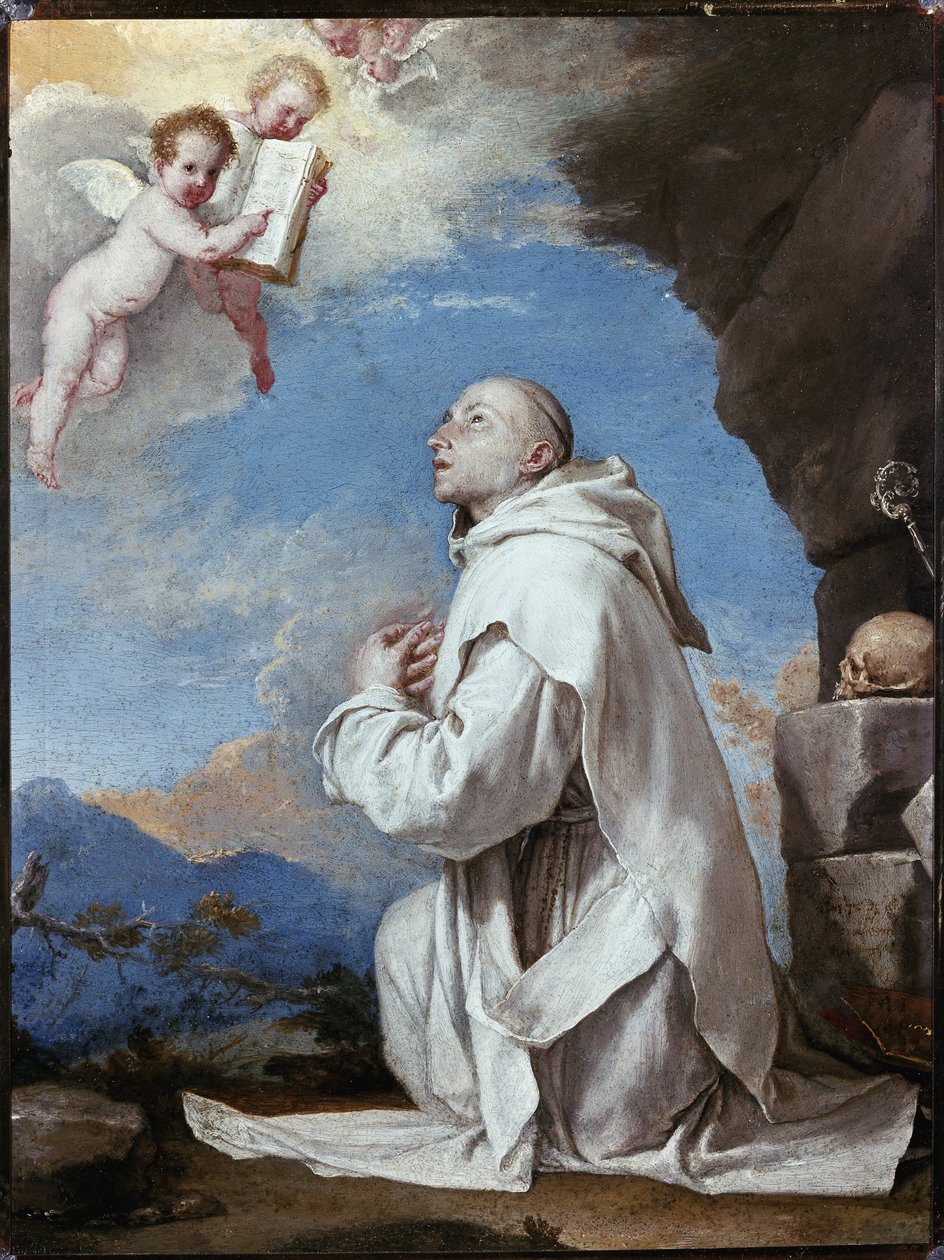 Saint Bruno (Bruno the Carthusian, Bruno de Cologne 作者 朱塞佩·德·里贝拉