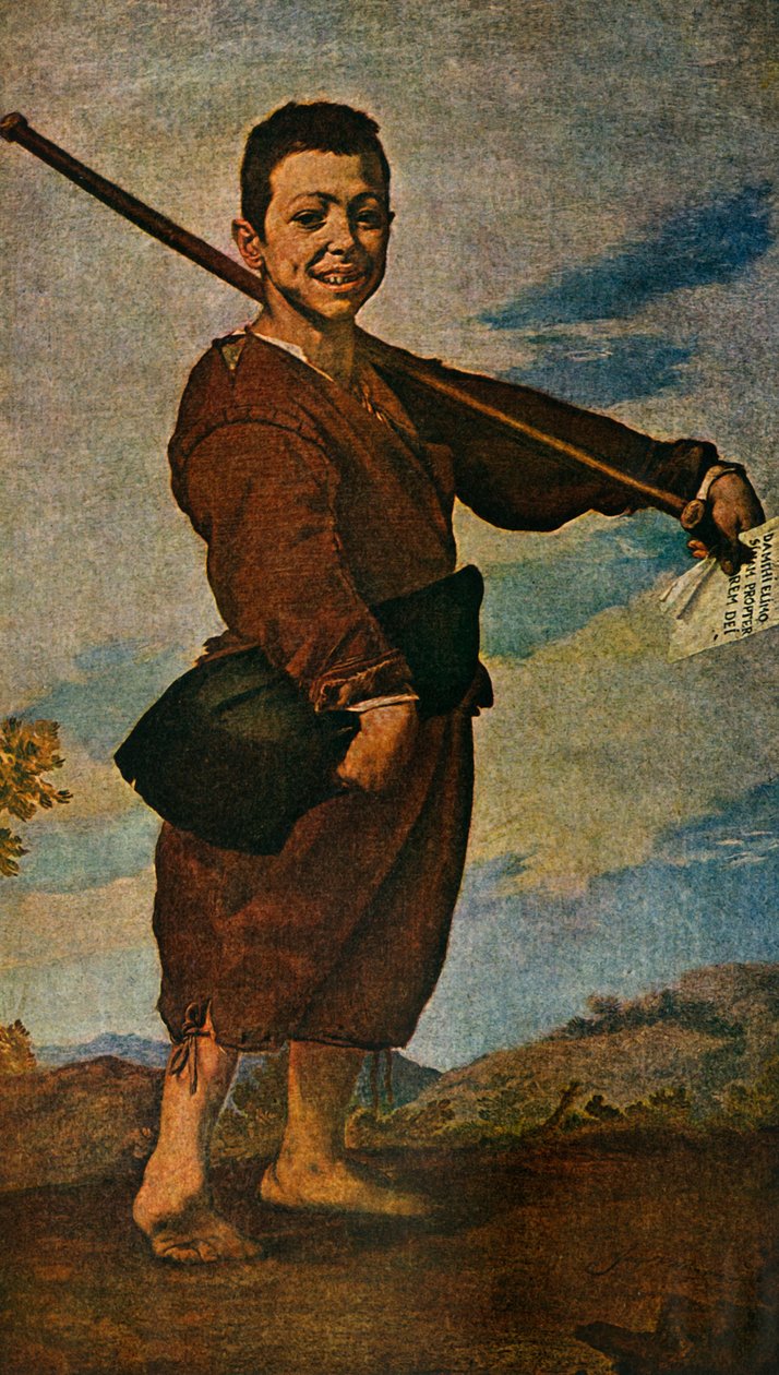 俱乐部的脚，1652年，1938年 作者 朱塞佩·德·里贝拉