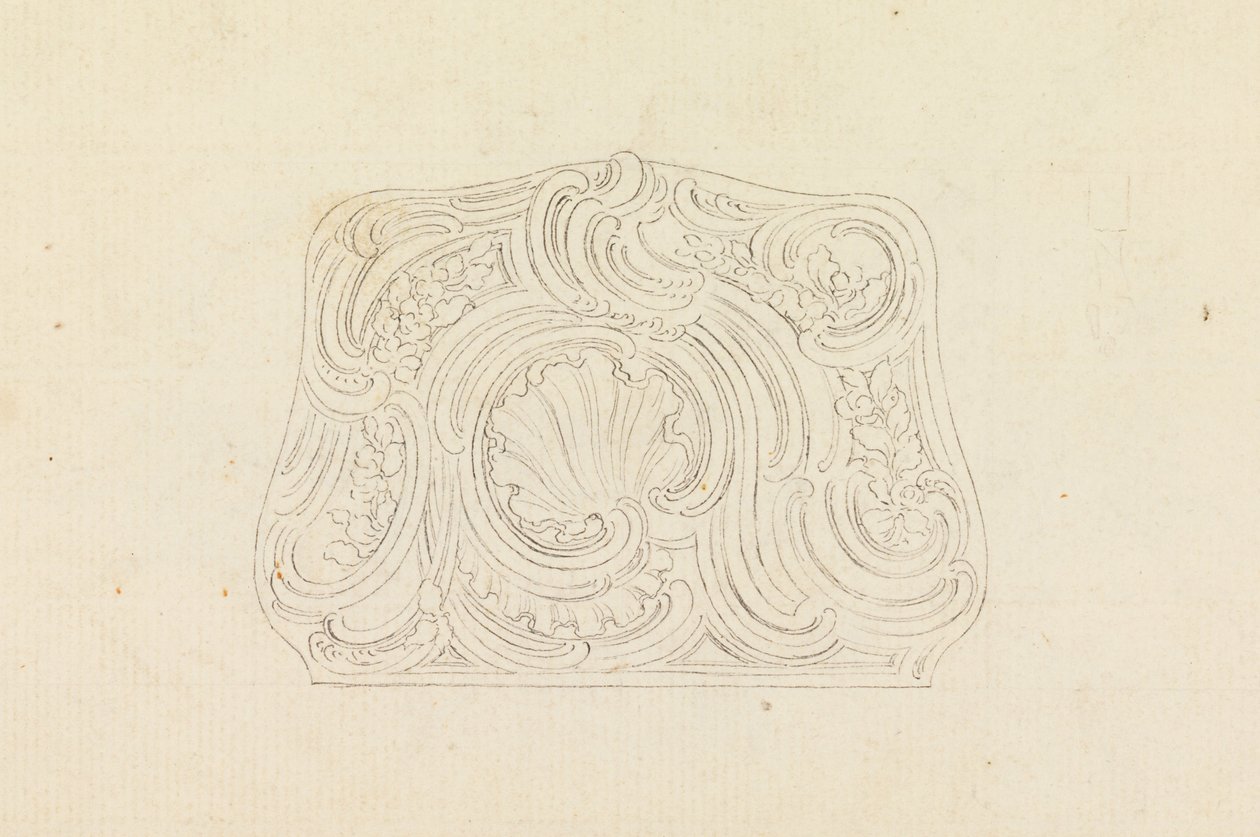 设计鼻烟盒盖（正面）;狩猎奖杯（反对） 作者 JusteAurèleMeissonnier