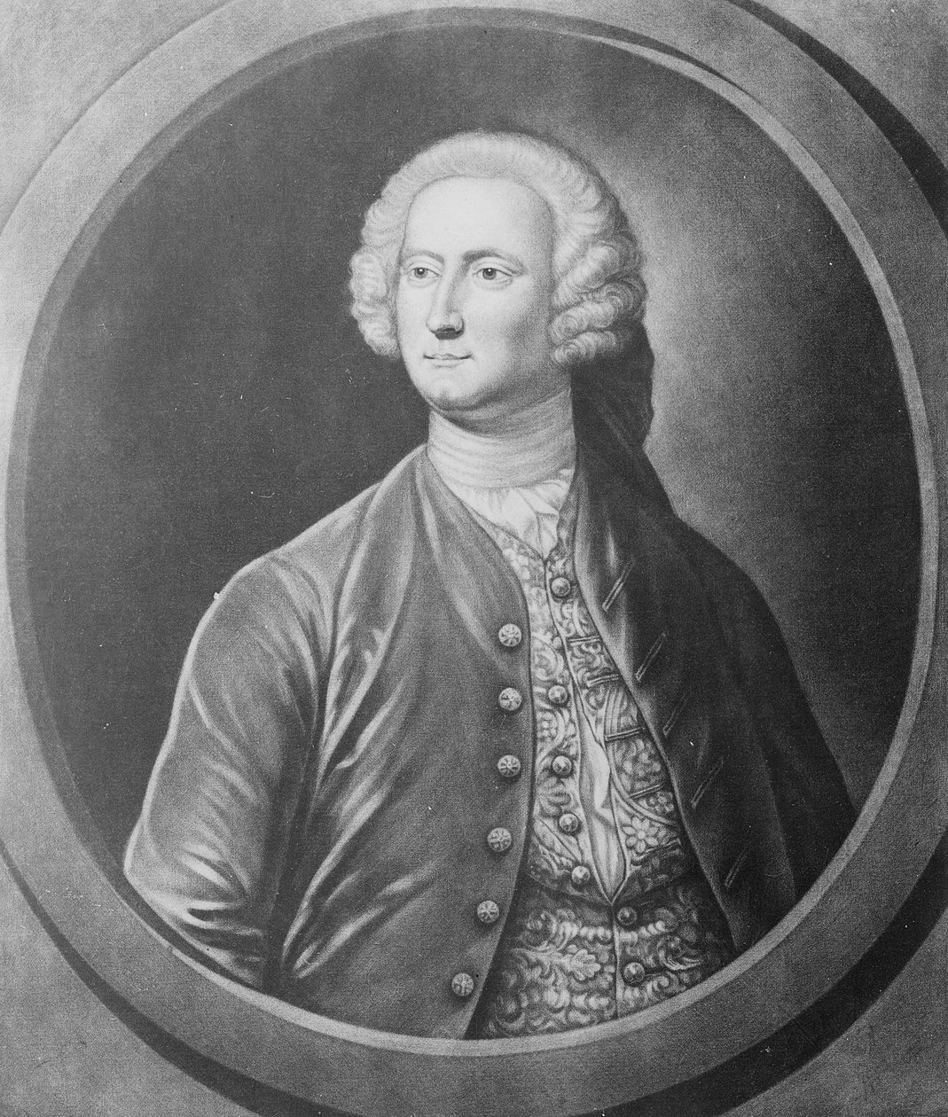 Honble James Annesley Esq，由John Brooks刻，c.1746-56（mezzotint） 作者 贾斯汀·史蒂文斯（Justin Stevens）